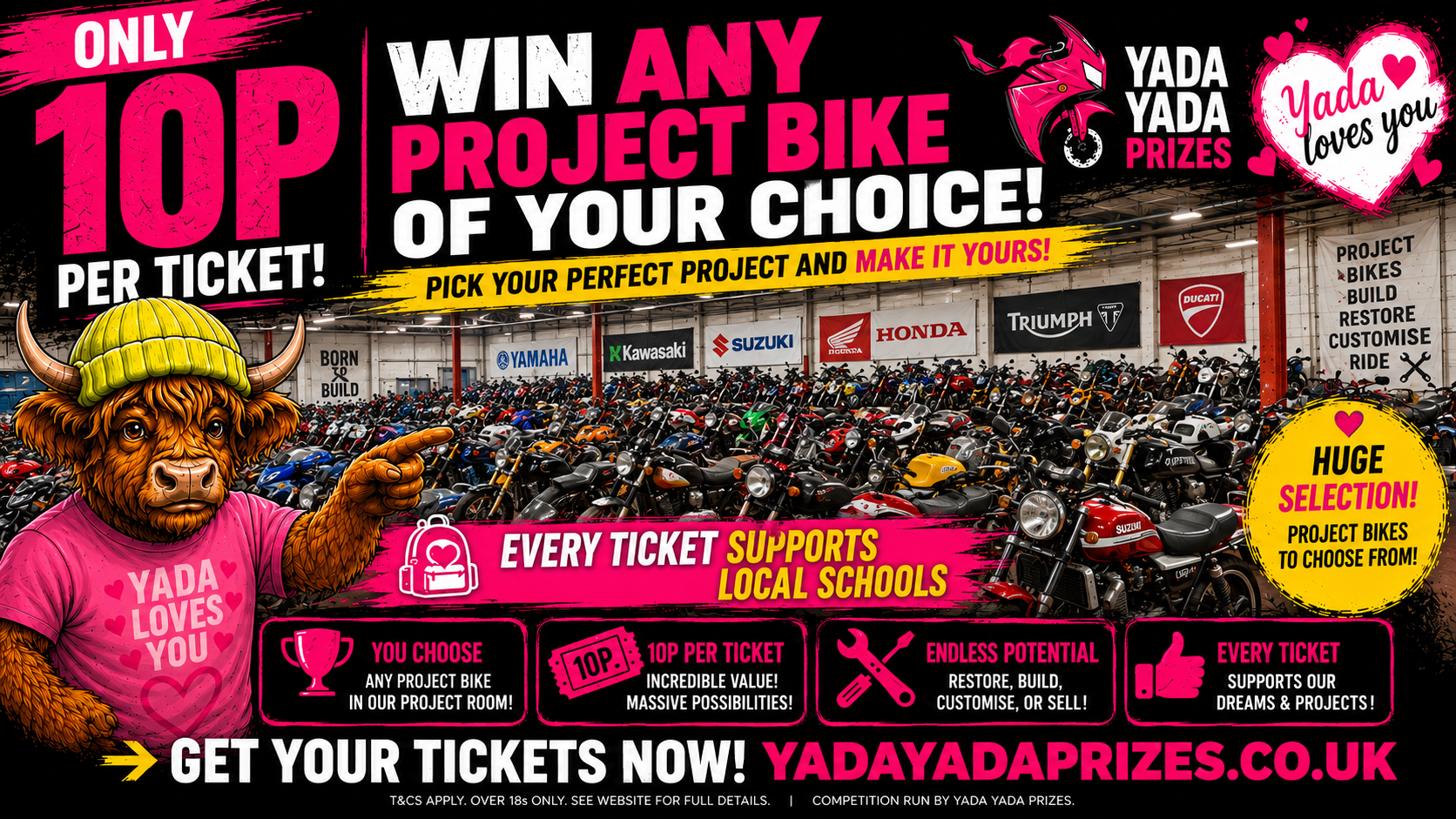 🔥 WIN ANY PROJECT BIKE OF YOUR CHOICE! 🔥