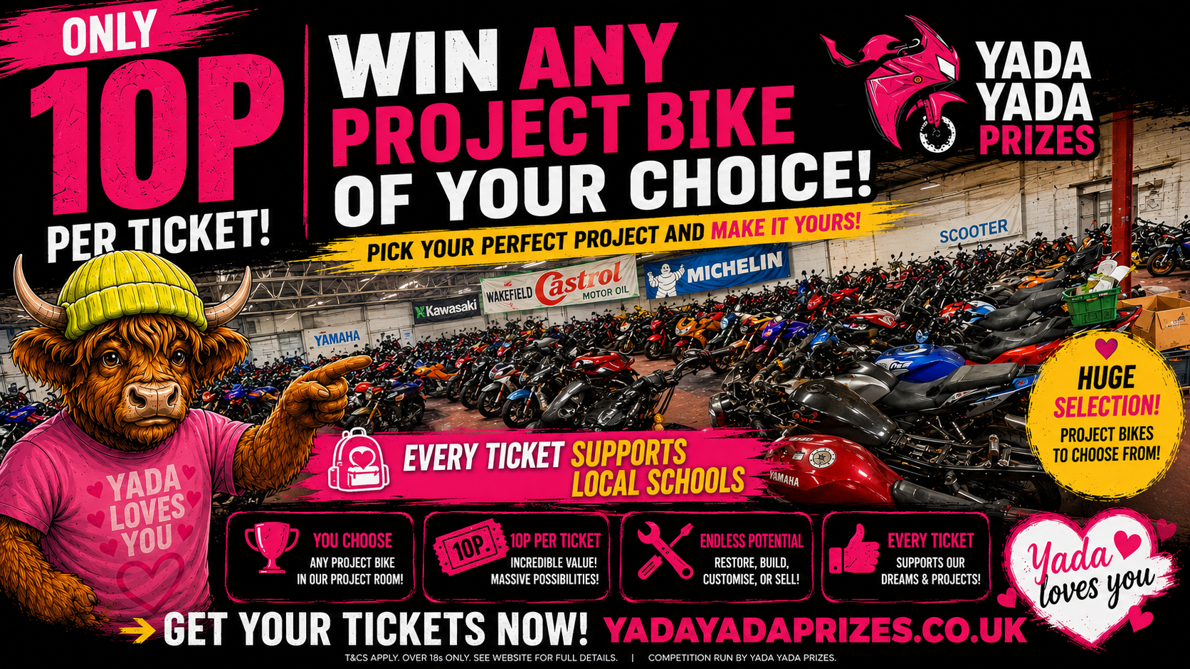 🔥 WIN ANY PROJECT BIKE OF YOUR CHOICE! 🔥